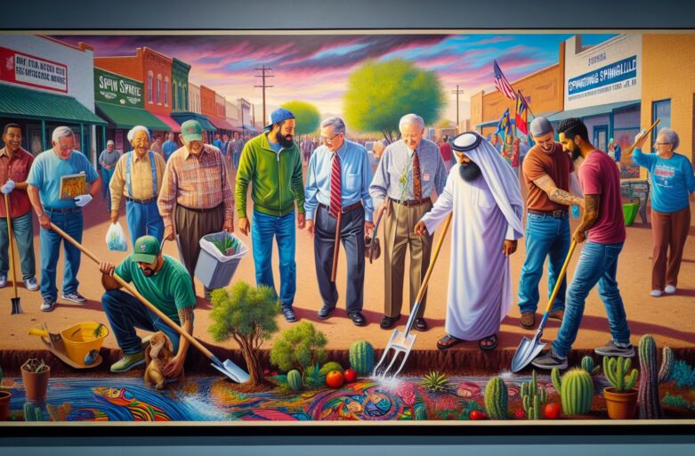 Bringing Happiness to Springerville, AZ: Men Making a Difference